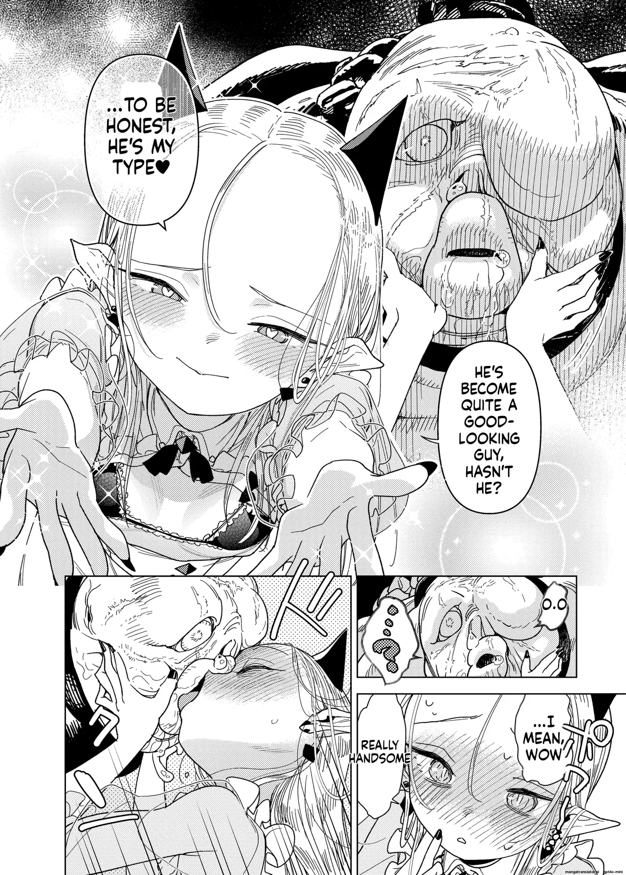 The demon lady, Mau Mau, falls in love page 8 full