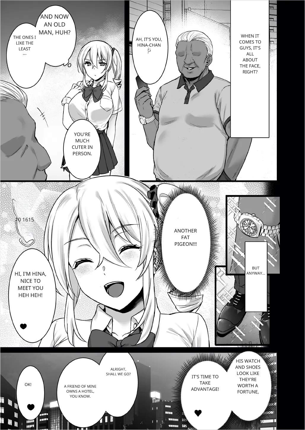 Rental Tanetsuke Oji-san 4 ~Papakatsu o Akuyou suru Namaiki Gal ni Oshioki Rinkan Party~ page 8 full