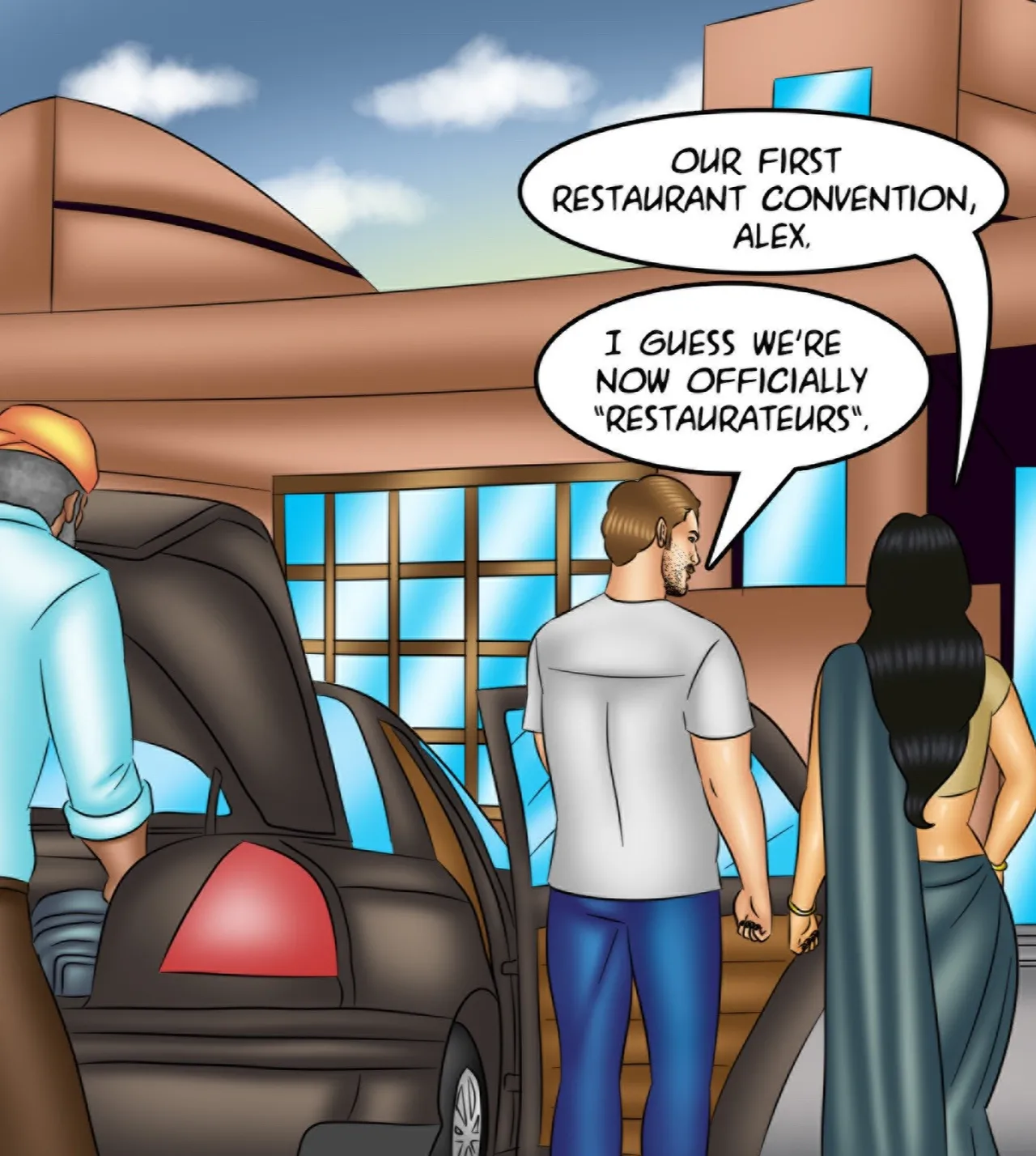 Savita Bhabhi Episode 119 Revolving Door page 2 full