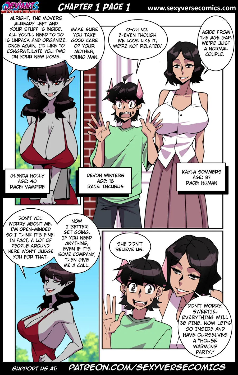 Deviants:We’re Not Related ! page 2 full