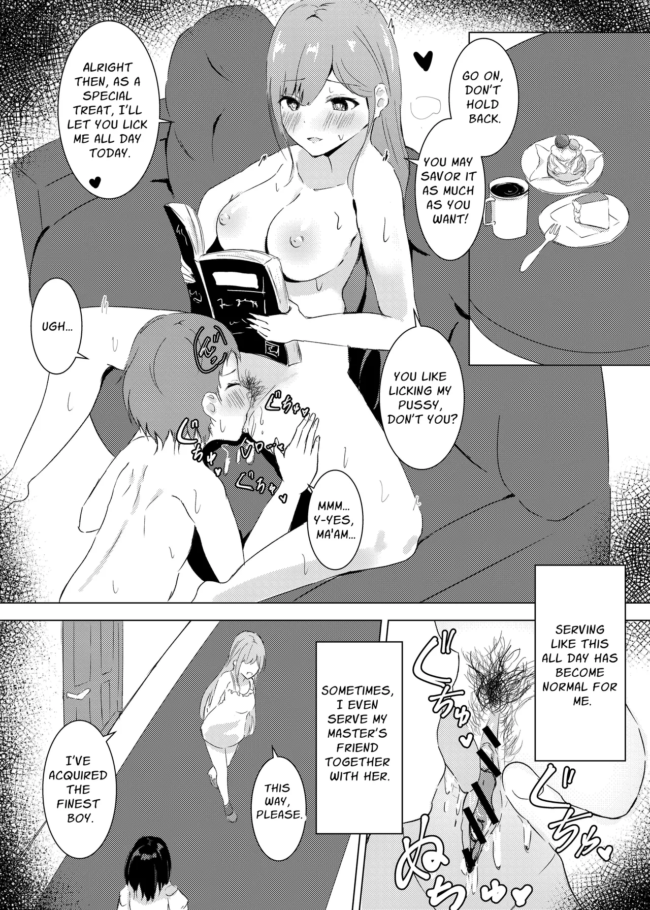 Kyou mo Manko ni Gohoushi Shiro | Serve My Pussy page 8 full