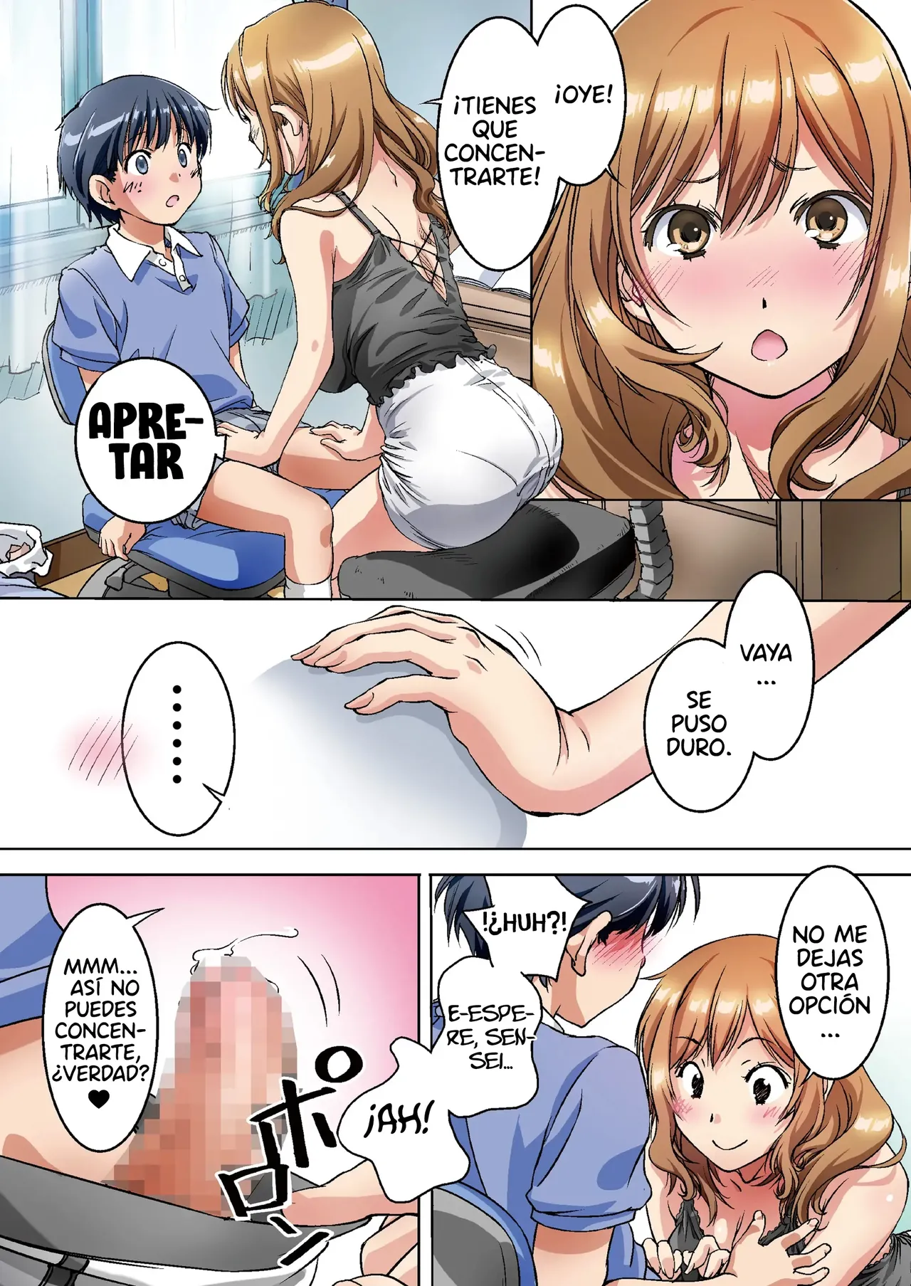 Oya ni Naisho de Oppai shite kureru Katei Kyoushi no Onee-san｜La Profesora Particular que me Deja Tocar Sus Pechos a Escondidas de mis Padres page 6 full