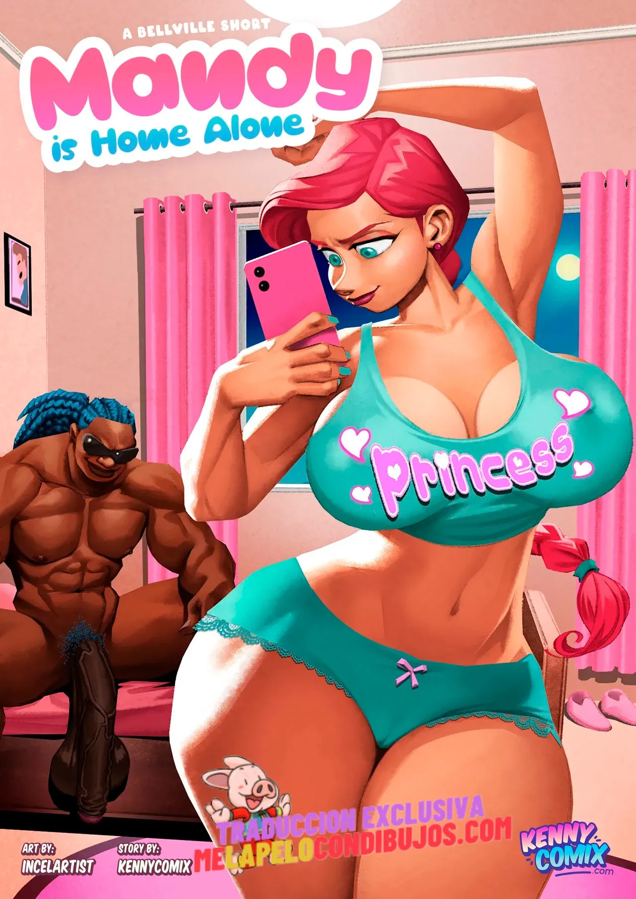 Mandy is Home Alone page 1 full