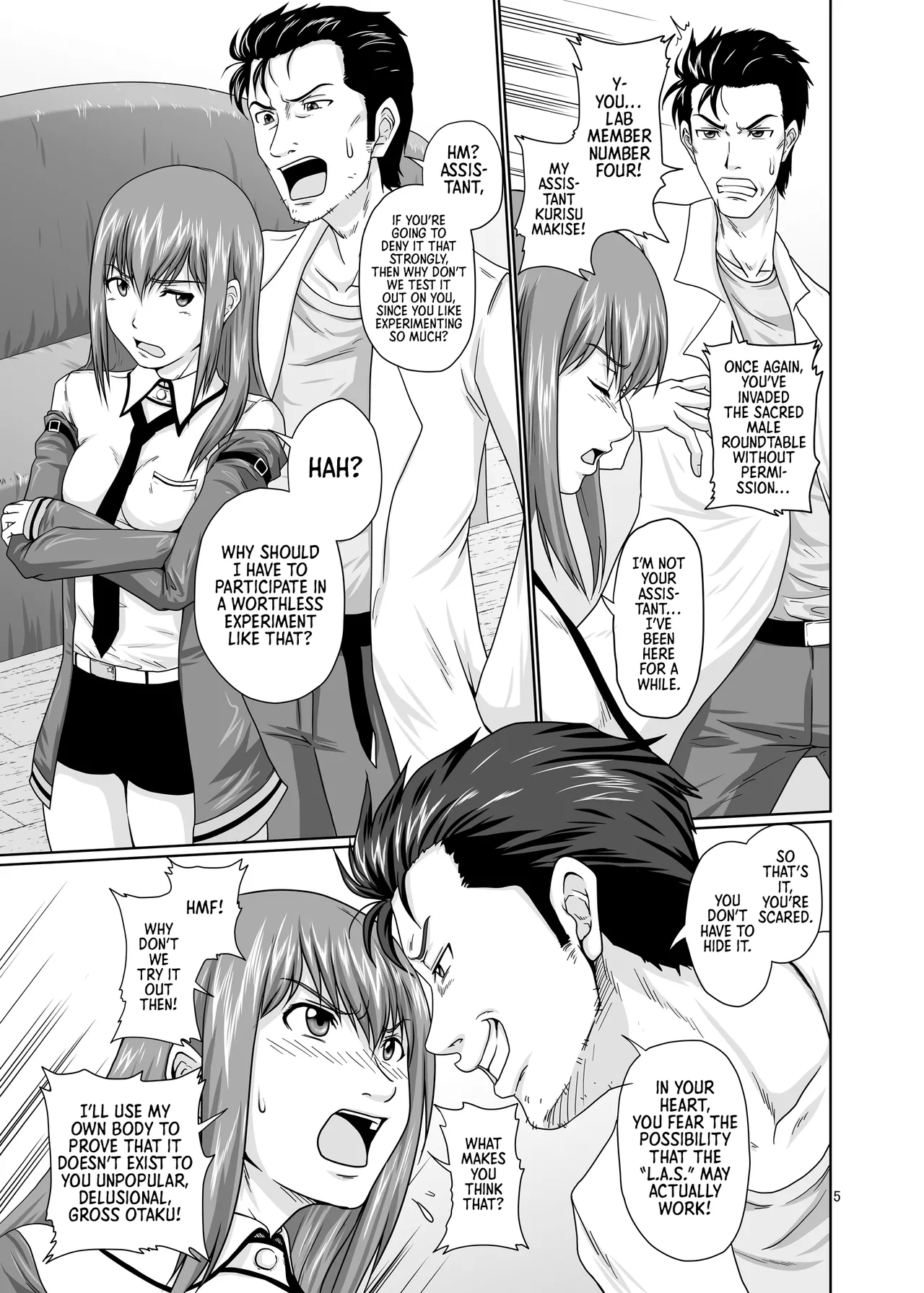 A Completely Submissive American Virgin - Chapter a -Sexual slavery Makise Kurisu- page 4 full