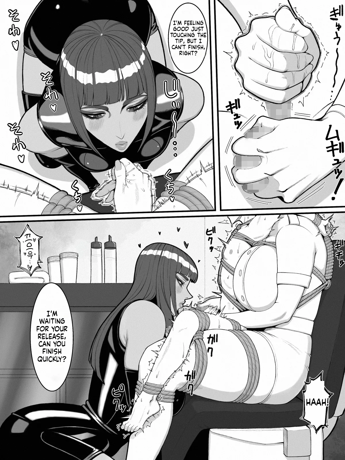 Shirokuro Onee-san no Kousoku Sakusei - english translation page 4 full