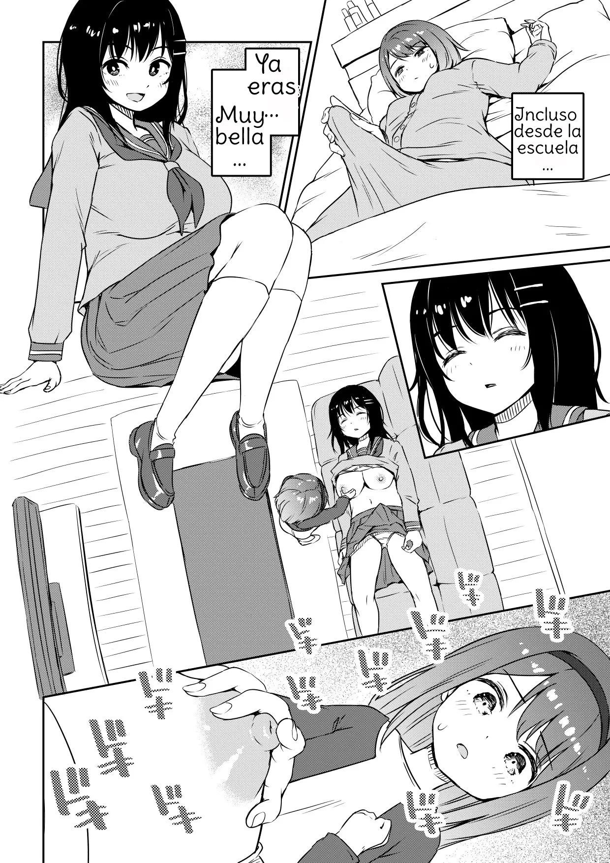 Hikikomori and Her Futanari Sister Spanish page 10 full