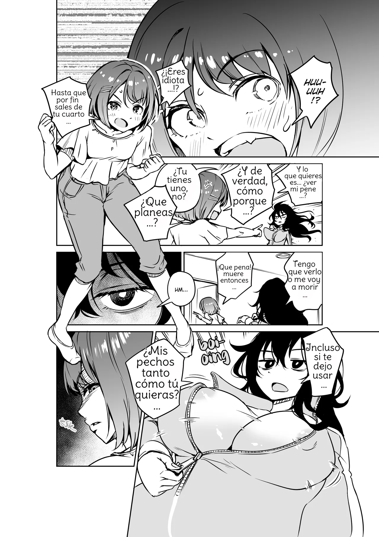 Hikikomori and Her Futanari Sister Spanish page 2 full