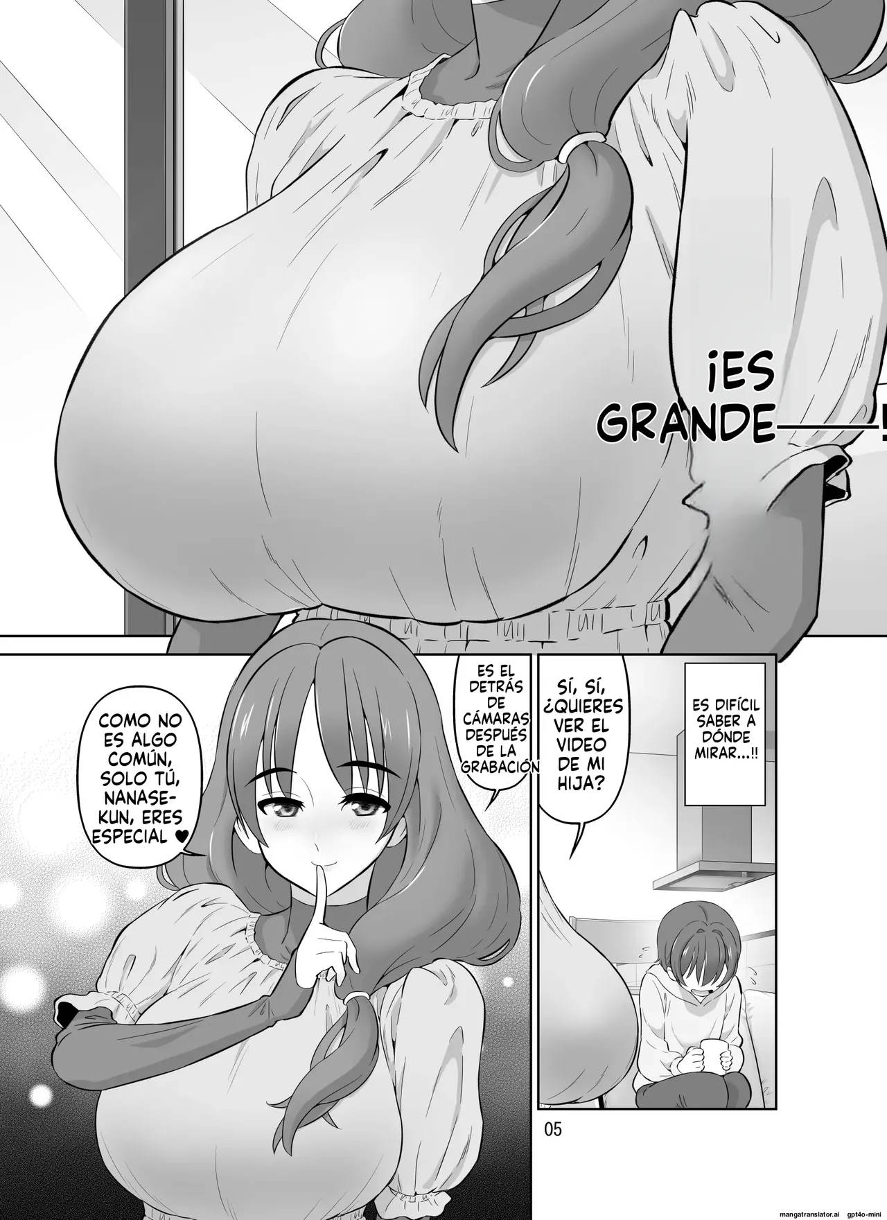 AV Joyuu no Hahaoya to Gravure Idol no Musume｜Madre Actriz Porno e Hija Idol Gravure page 5 full