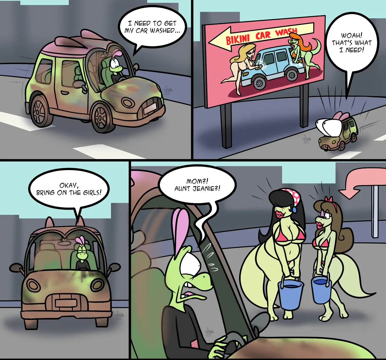 Bikini Car Wash page 1 full