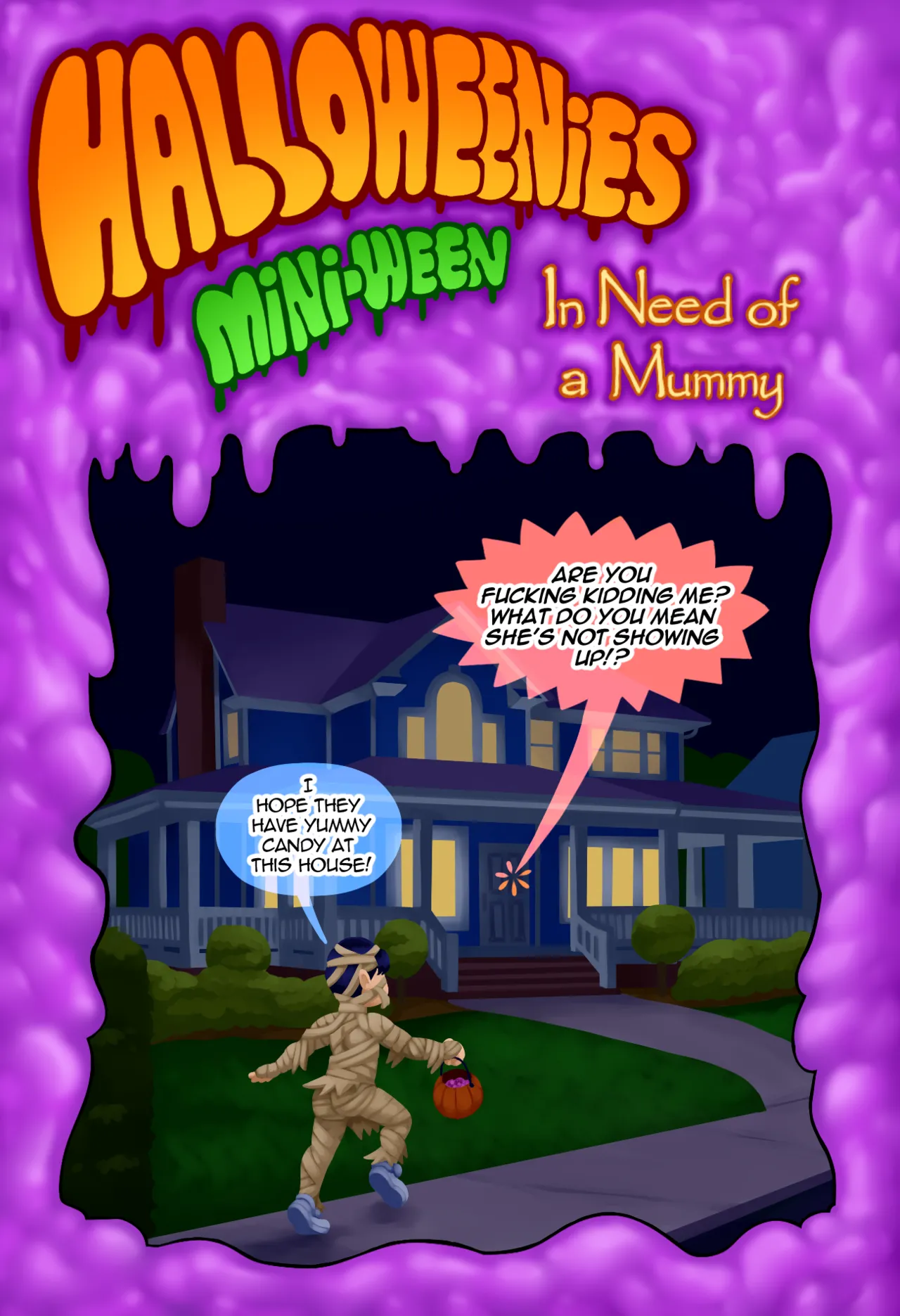 Halloweenies Mini-Ween: In Need of a MUMMY page 1 full