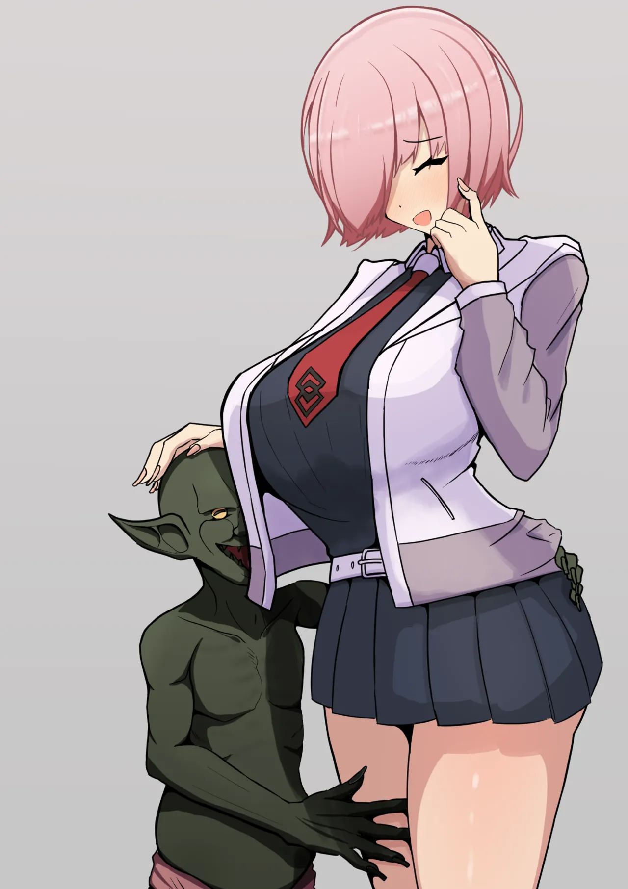 Tsumuide Kita Kizuna o Goblin ni Zenbu Ubawarete NTR Reru Mash page 7 full