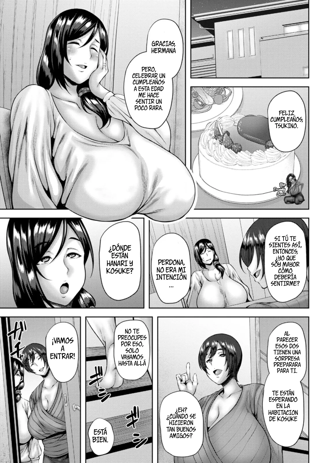 Dain Kazoku - Falling Lewd Family | Caída De La Familia Lasciva page 3 full