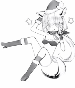 絵を描くななし / 名無し / NamelessThree