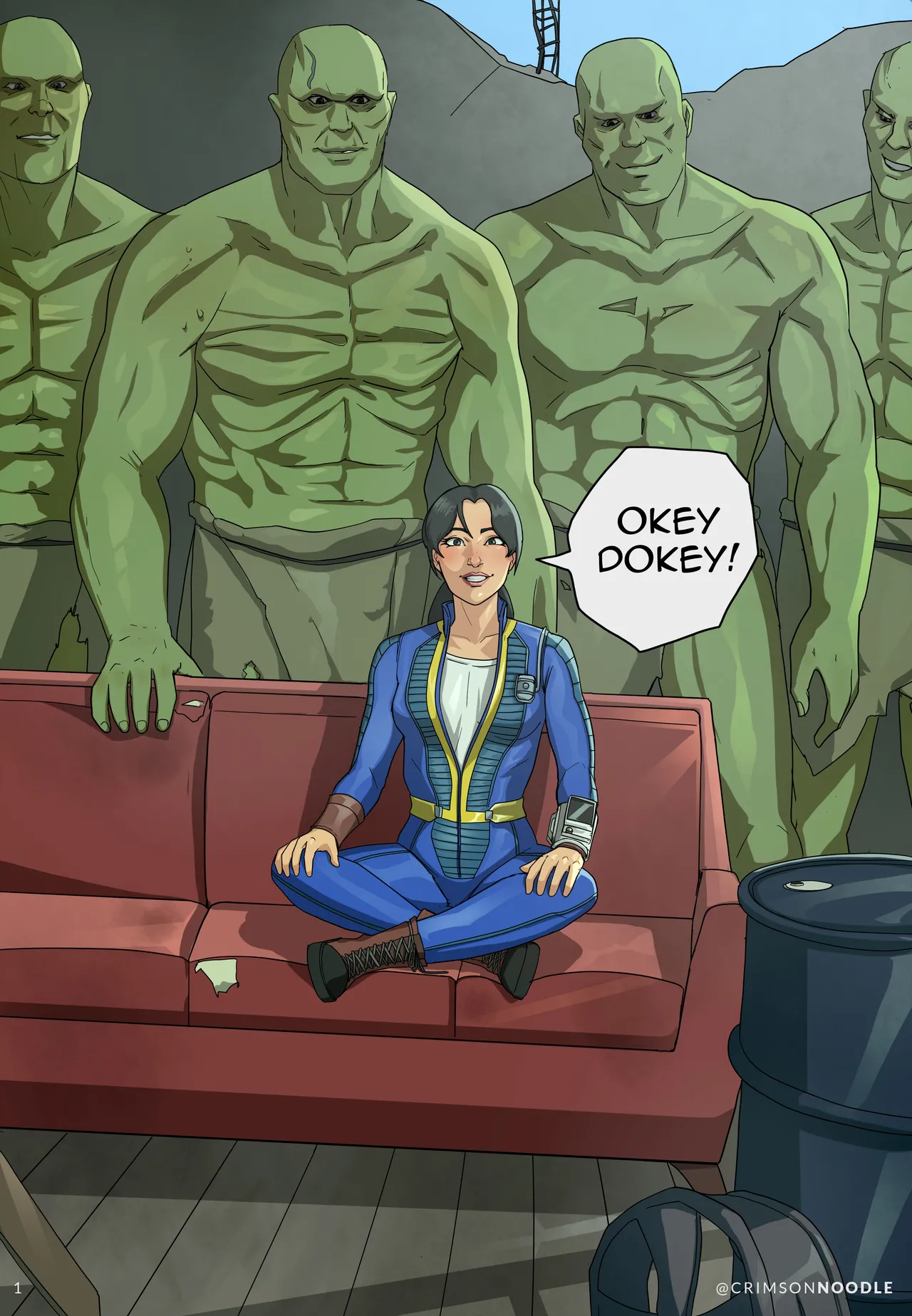 Okey Dokey page 1 full