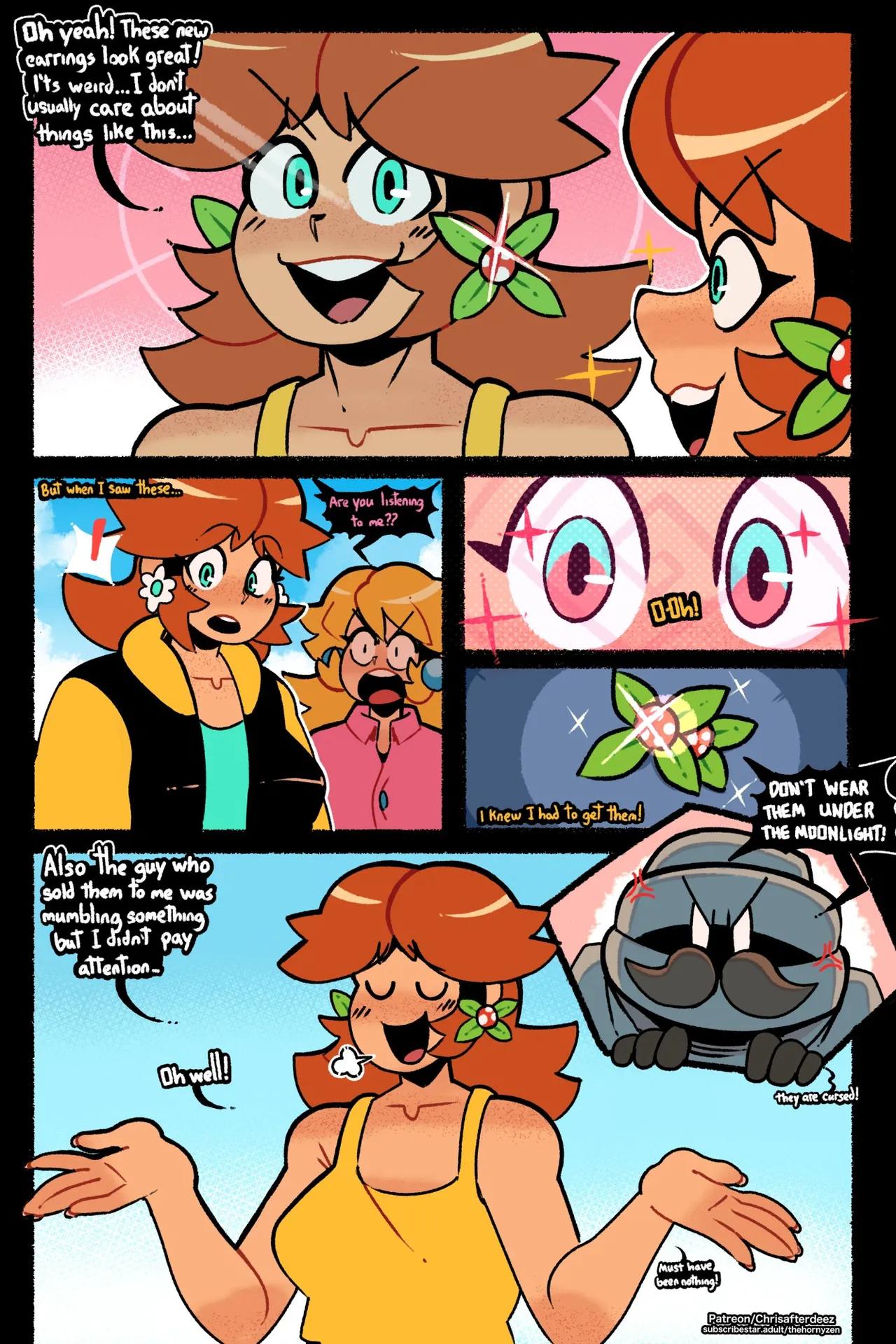 Daisy the Piranha Plant Queen! page 1 full