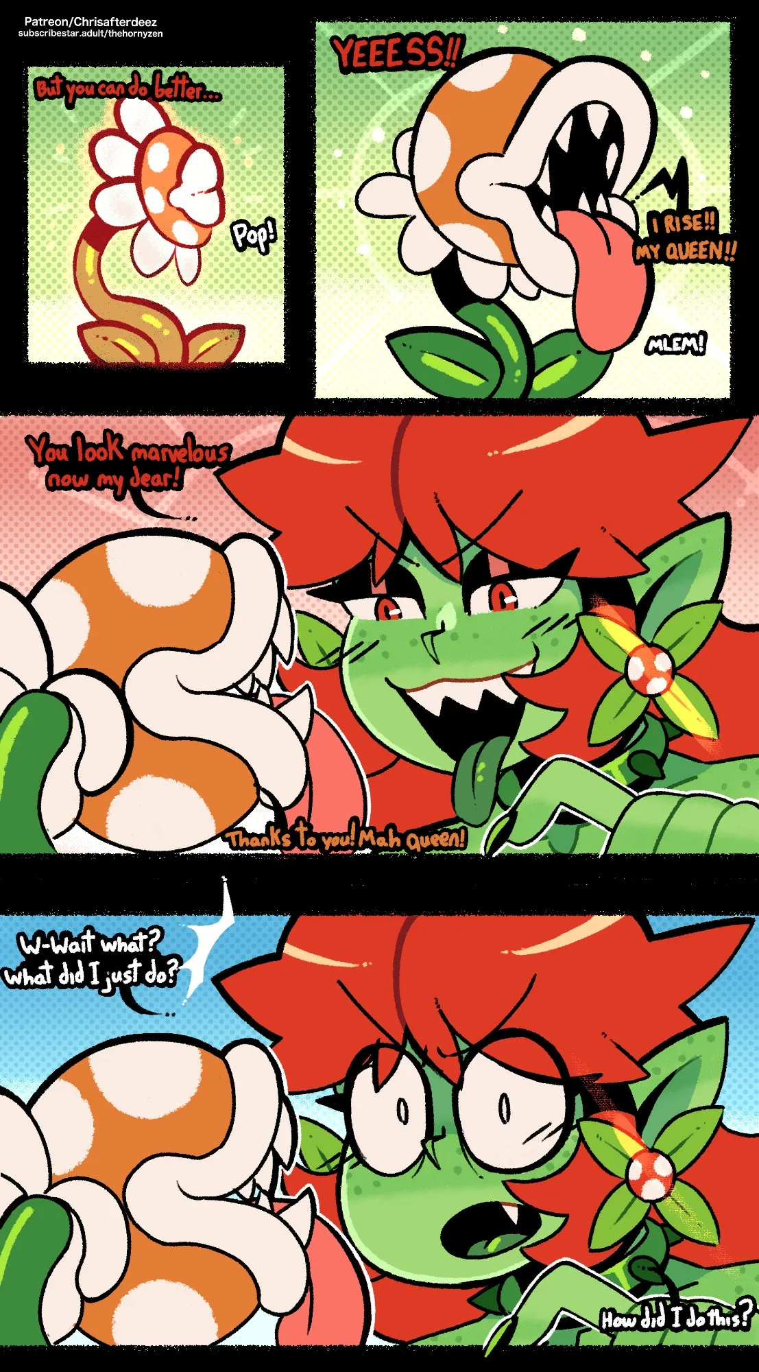 Daisy the Piranha Plant Queen! page 8 full