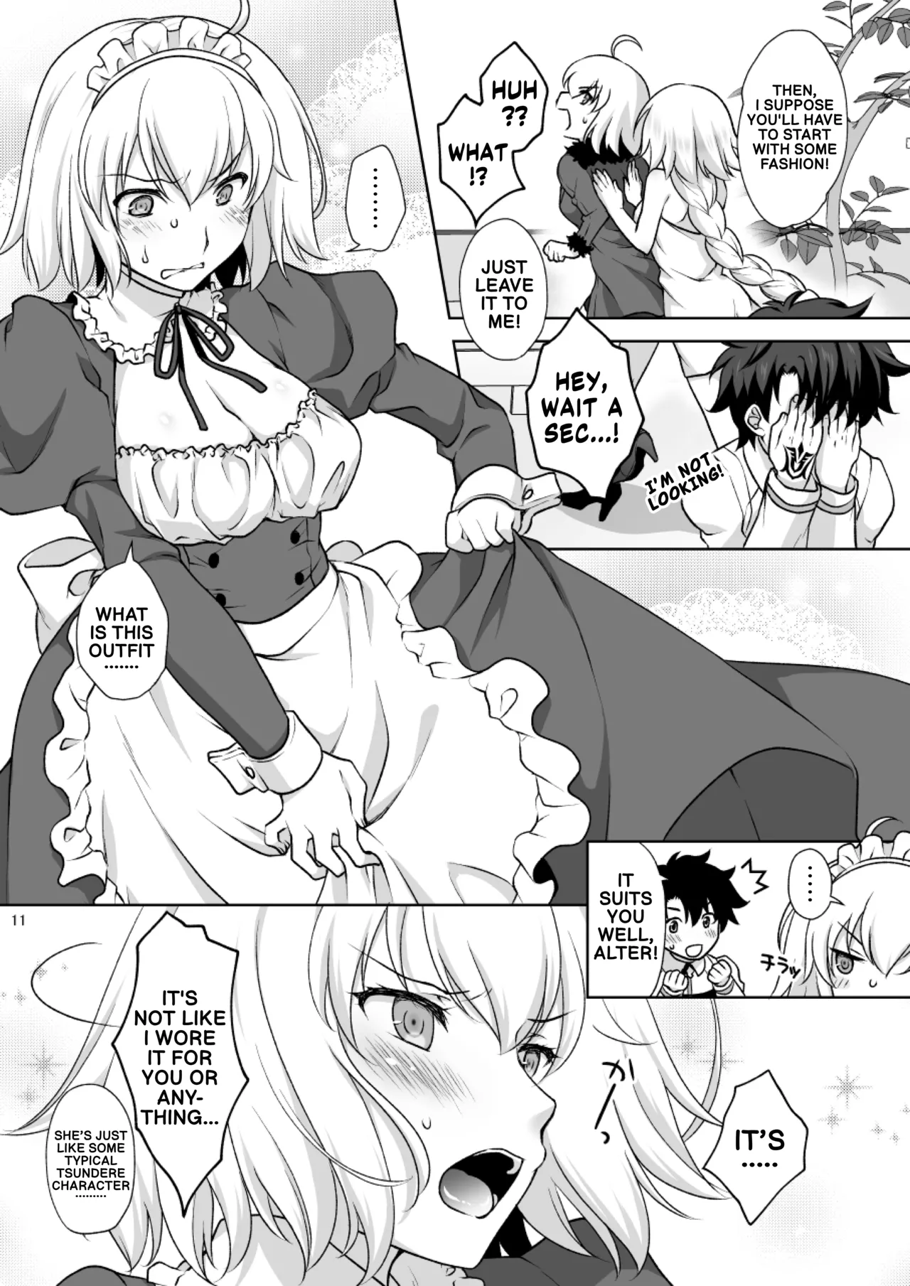 Chaldea Girls Collection W Jeanne Maid de Gohoushi | Chaldea Girls Collection double Jeanne serving as maids page 10 full