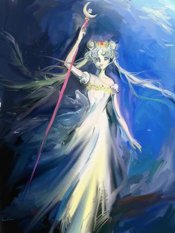 sailor moon art compilation cover