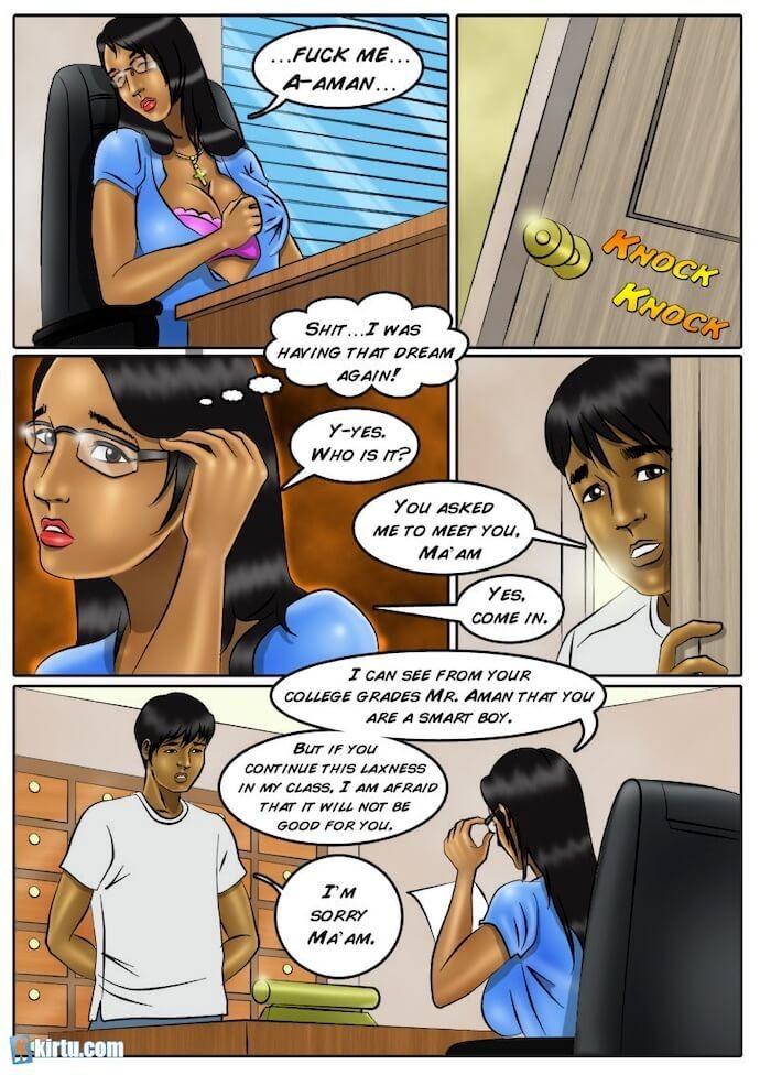 XXX Apartments Episode-2 Teaching the Teacher a Lesson!!! page 7 full