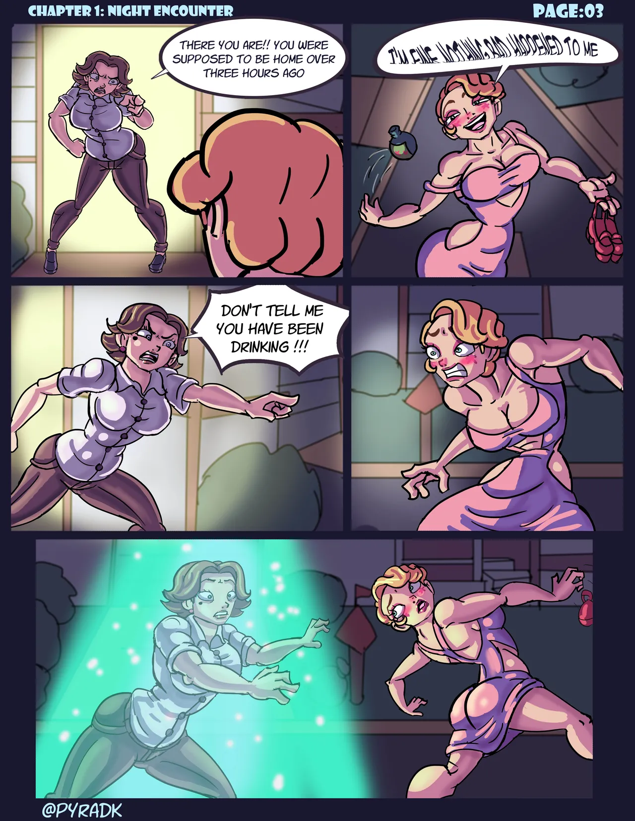 The Alien Pregnancy page 3 full