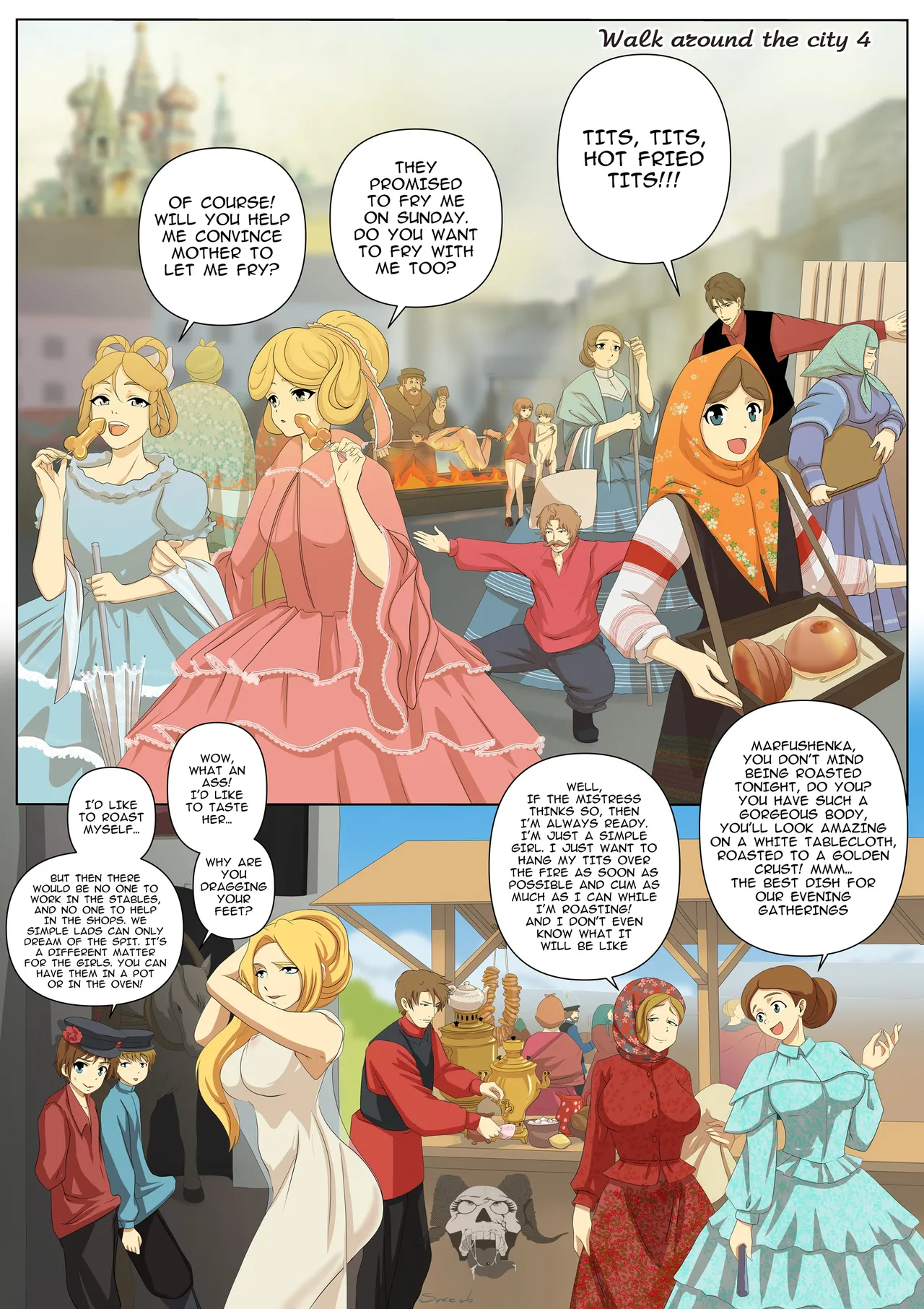 Walk through the city 4 page 1 full