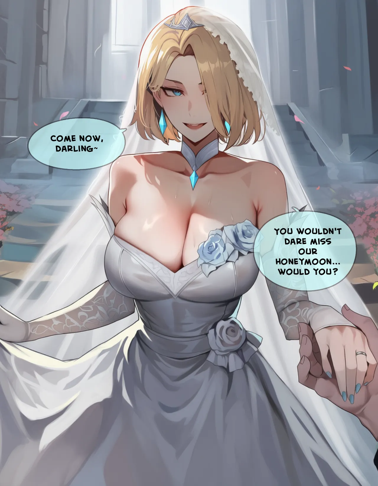 AIbby - Emma Frost cucks you on your wedding night  - page 1 full