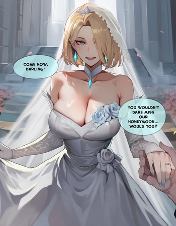 AIbby - Emma Frost cucks you on your wedding night  - cover