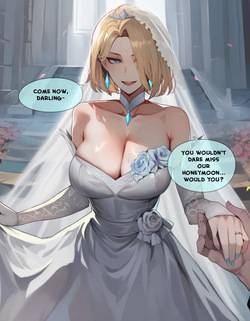 AIbby - Emma Frost cucks you on your wedding night  -
