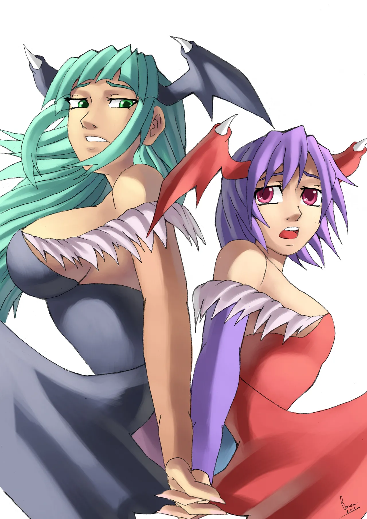 Darkstalkers gallery page 1 full