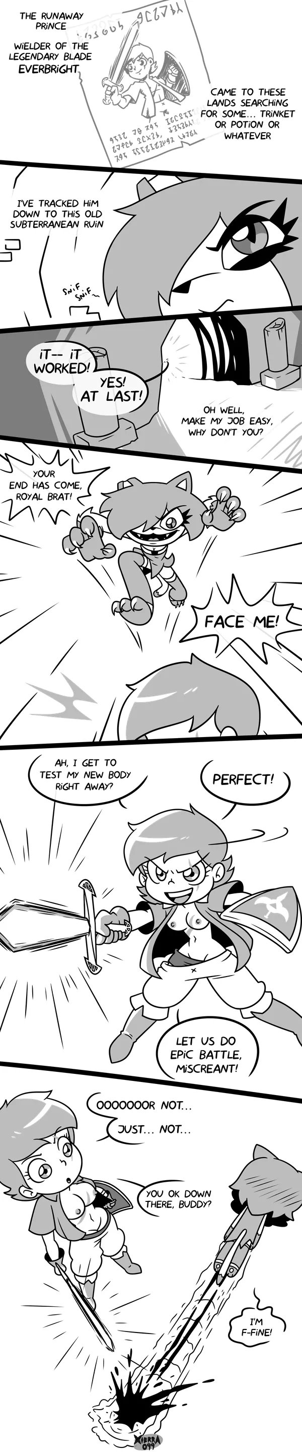 Minyarva, the Hero Hunter! page 8 full