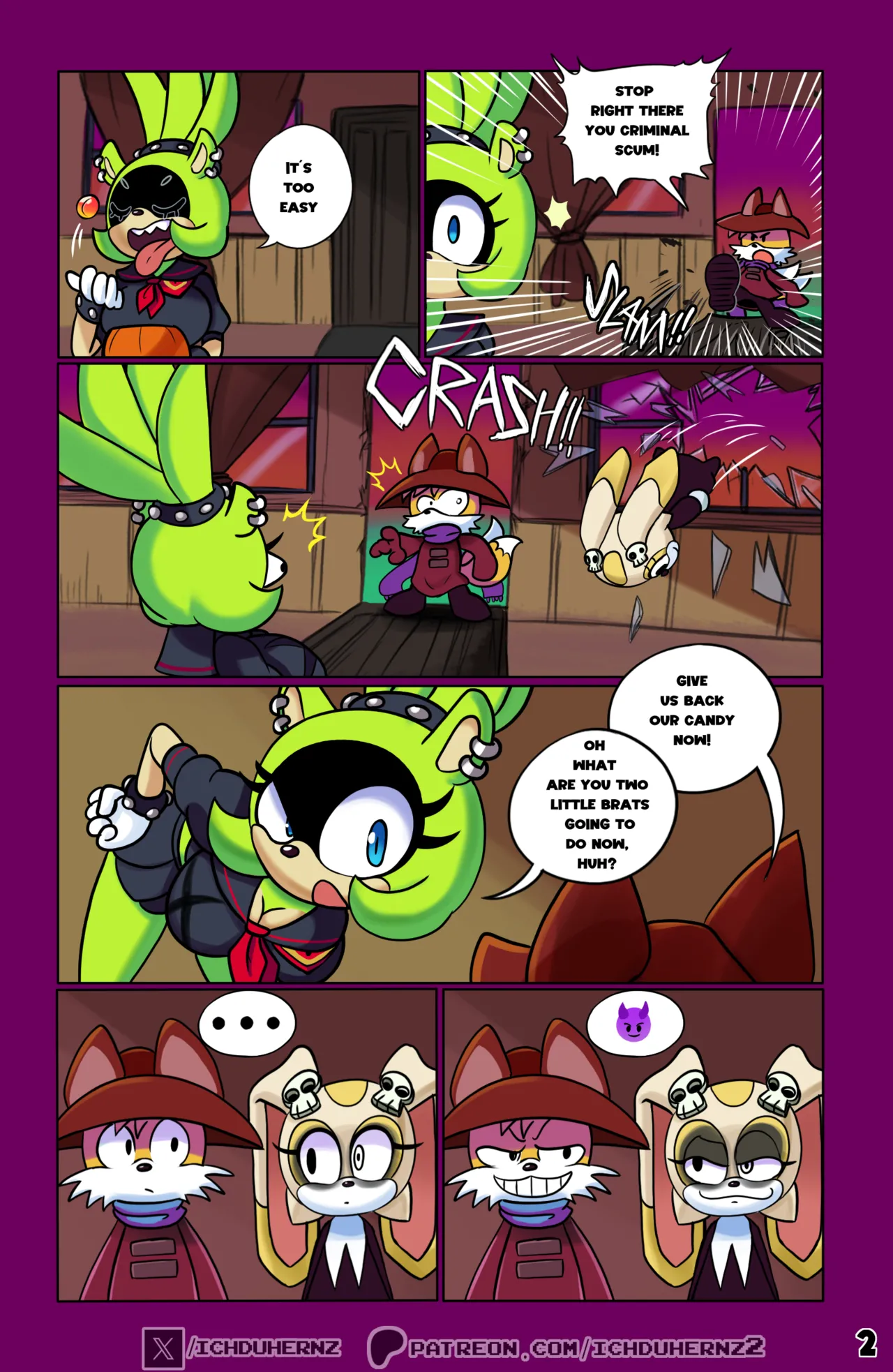 Tails &amp; Cream Halloween Moment page 4 full