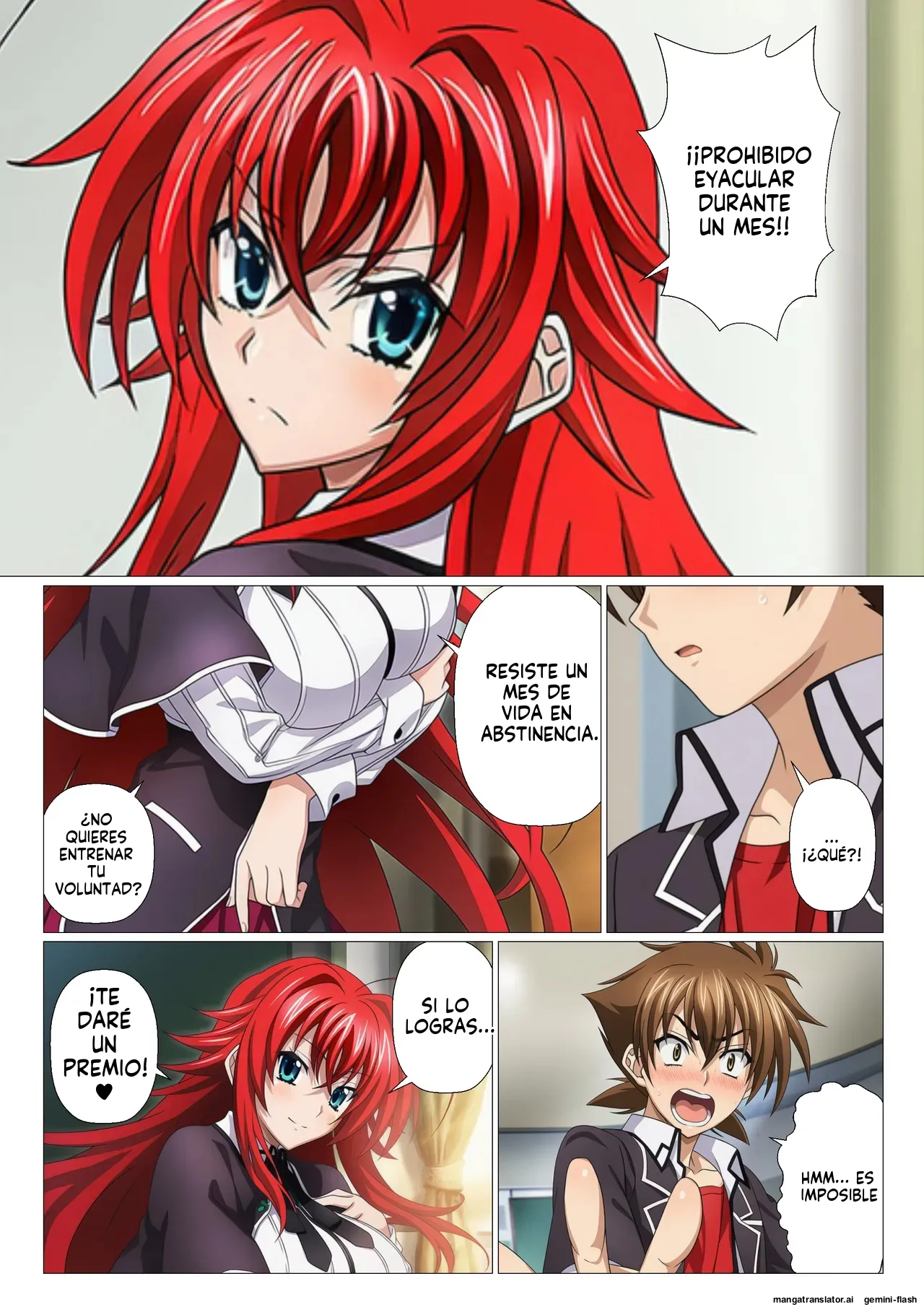 Moshi Rias-tachi ga issei no shaseikanri shitara - サークル休館日  MTL page 4 full