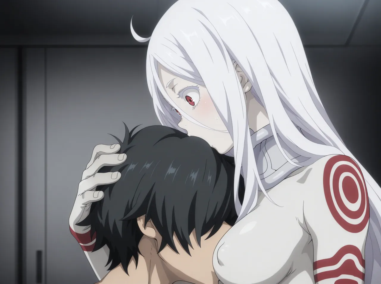 Deadman Wonderland - Shiro and Makina page 2 full