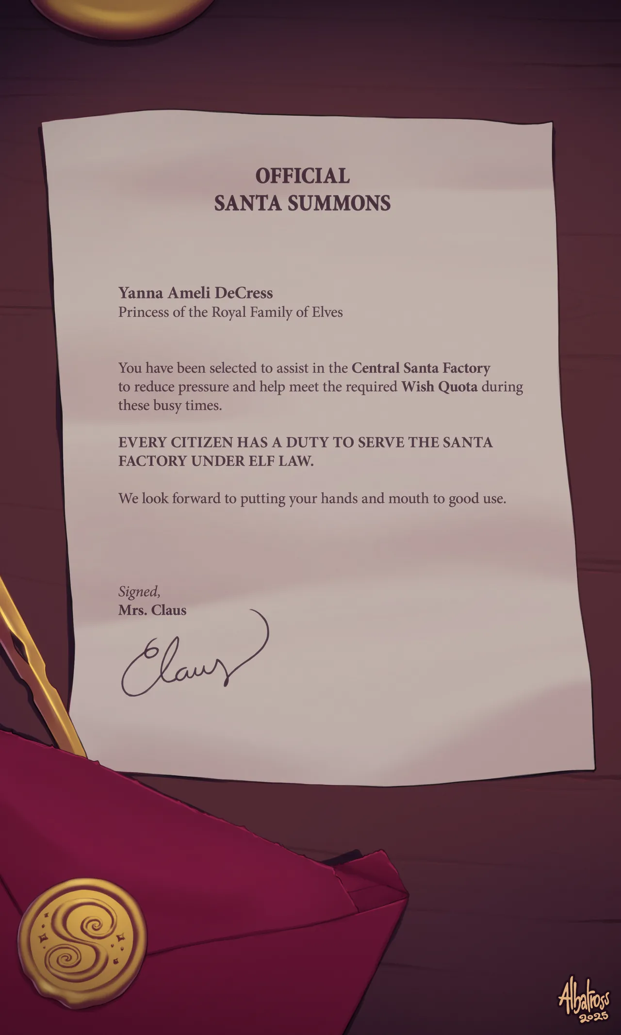 Package Princess page 1 full