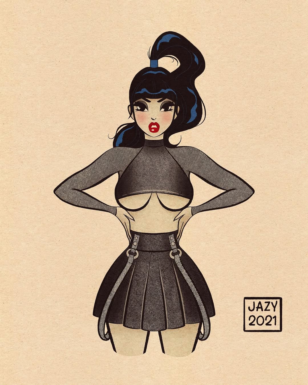 GothicTattooPinupGirl page 7 full