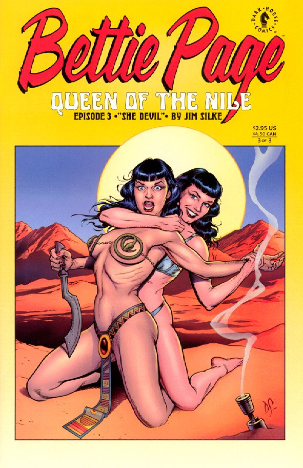 Bettie Page - Queen Of The Nile #3 page 1 full