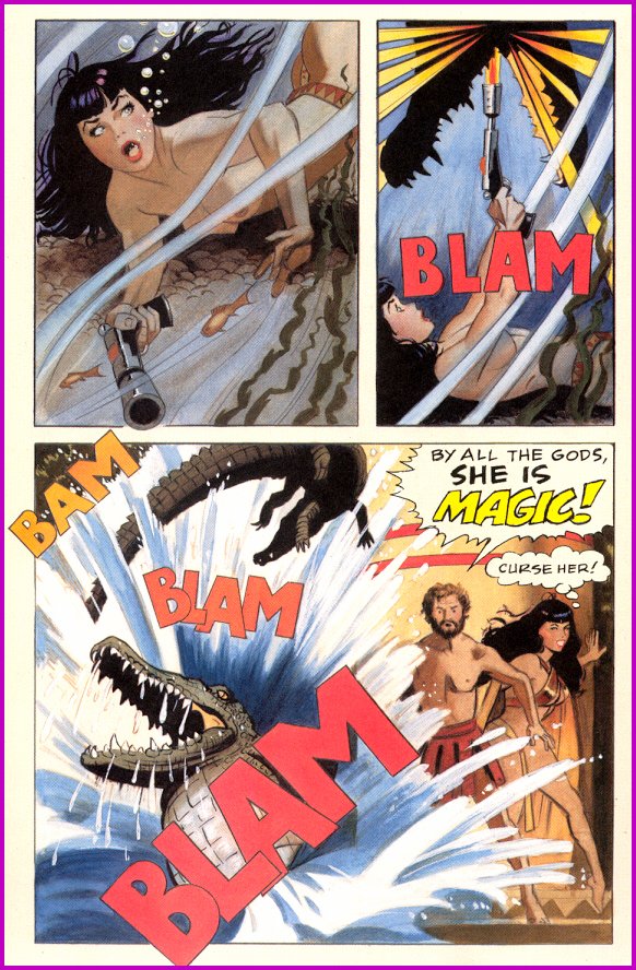 Bettie Page - Queen Of The Nile #3 page 10 full