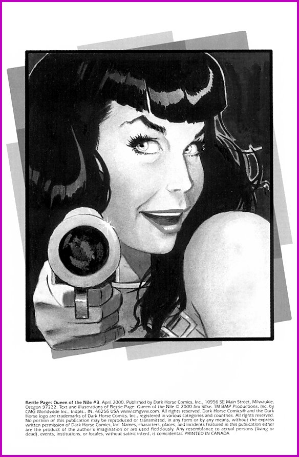 Bettie Page - Queen Of The Nile #3 page 2 full