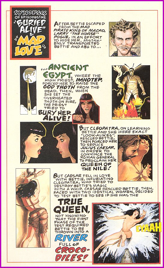Bettie Page - Queen Of The Nile #3 page 4 full