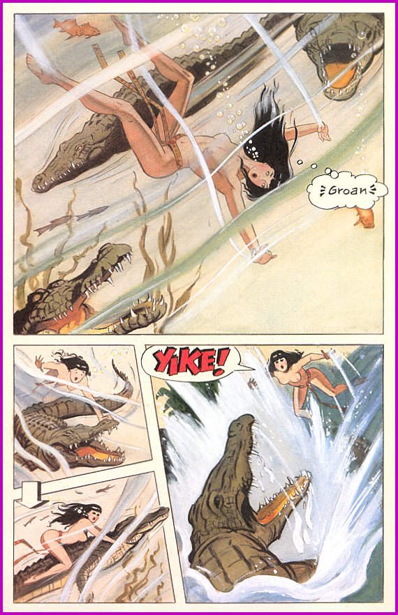 Bettie Page - Queen Of The Nile #3 page 5 full