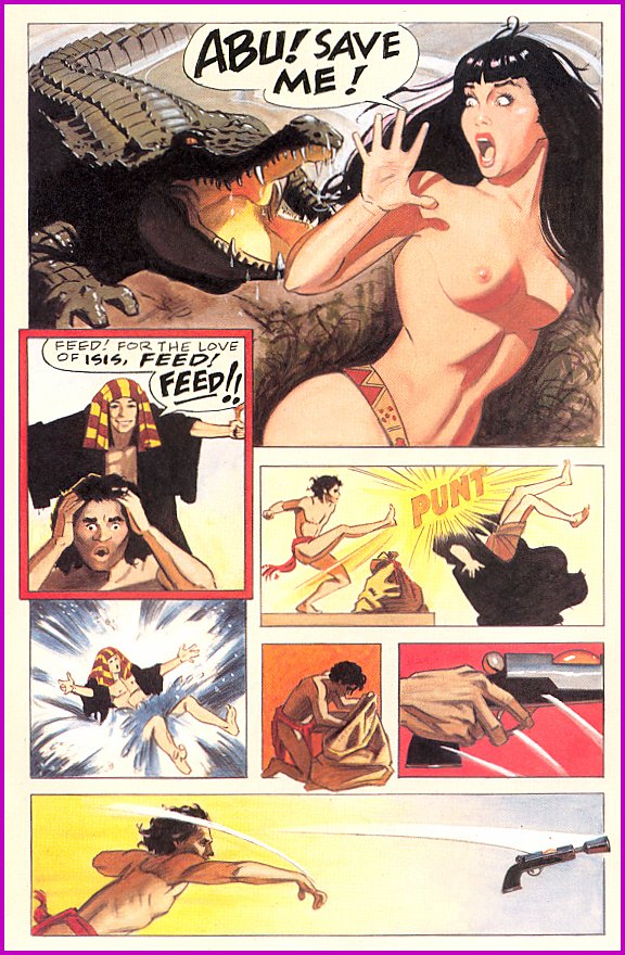 Bettie Page - Queen Of The Nile #3 page 7 full