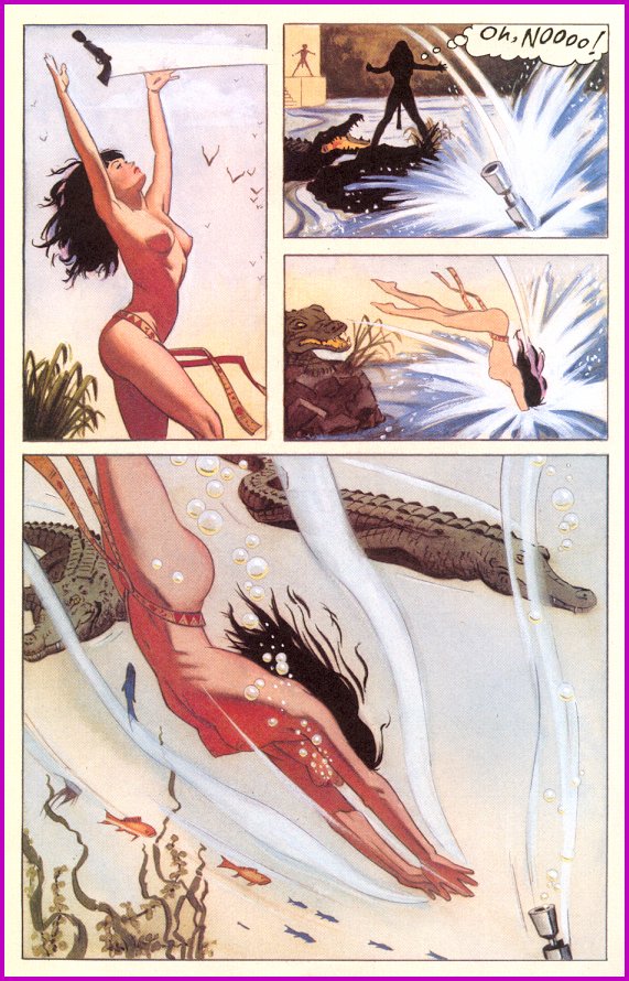 Bettie Page - Queen Of The Nile #3 page 8 full