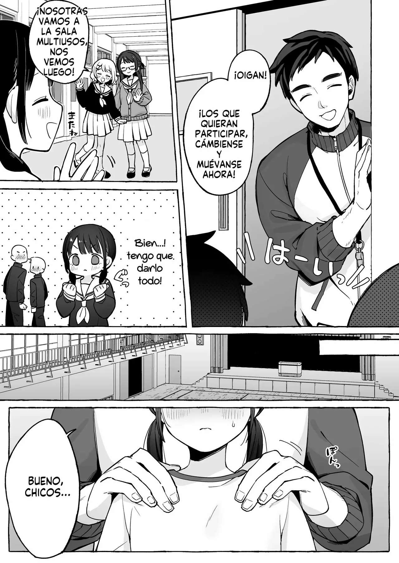 Hotai no Jikan ~Minna no Mae de Sensee to xxx o shimasu~｜Clases de Ed. Física ~Ahora voy a tener Sexo Frente a todos con el Sensei de educación física~ page 4 full