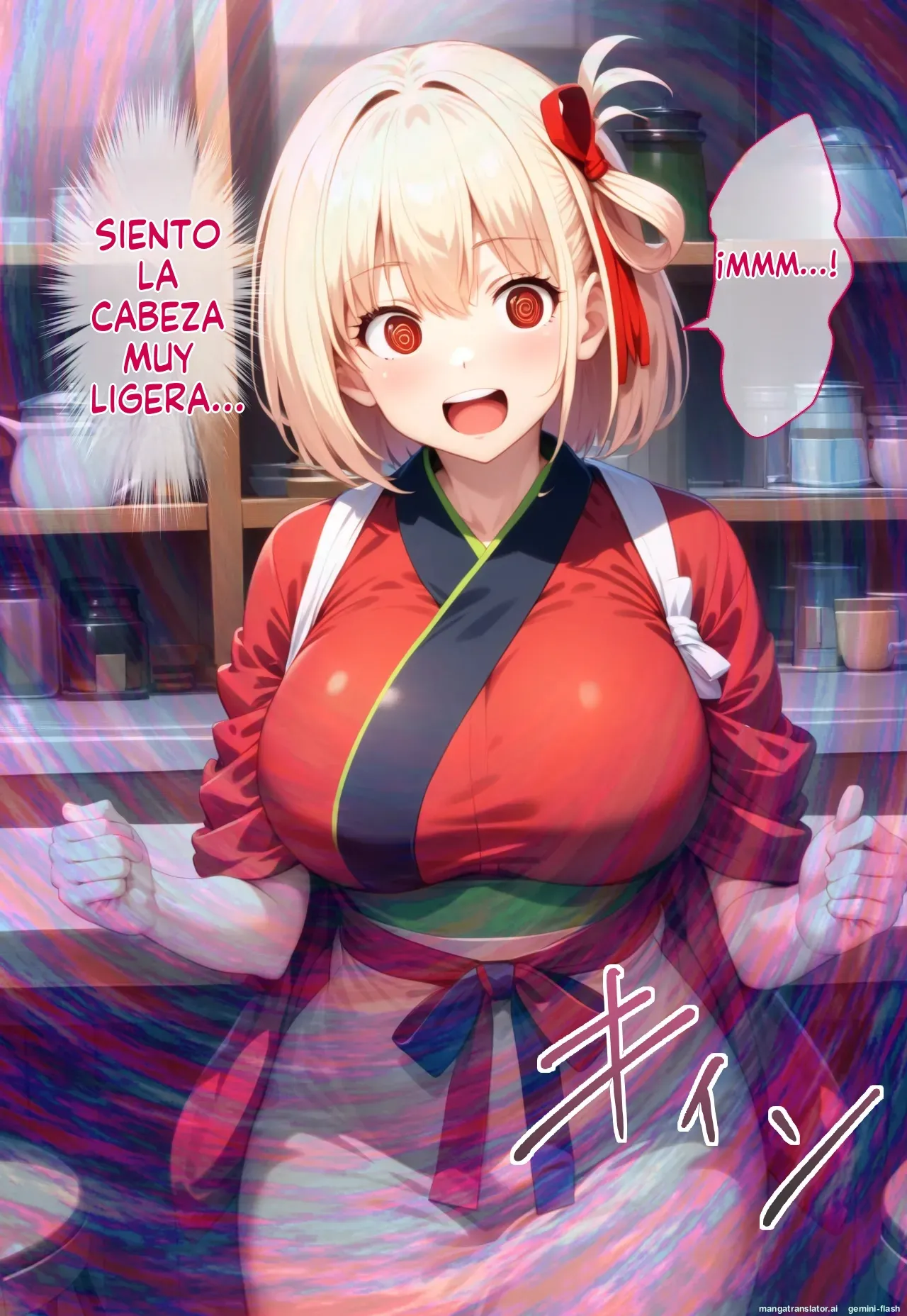 Saimin Oji-san  ga Kissa Lycolyco wo Noxtu to xtu te Chisato to Takina wo Hara Maeru Hanasi - Brute  MTL page 8 full