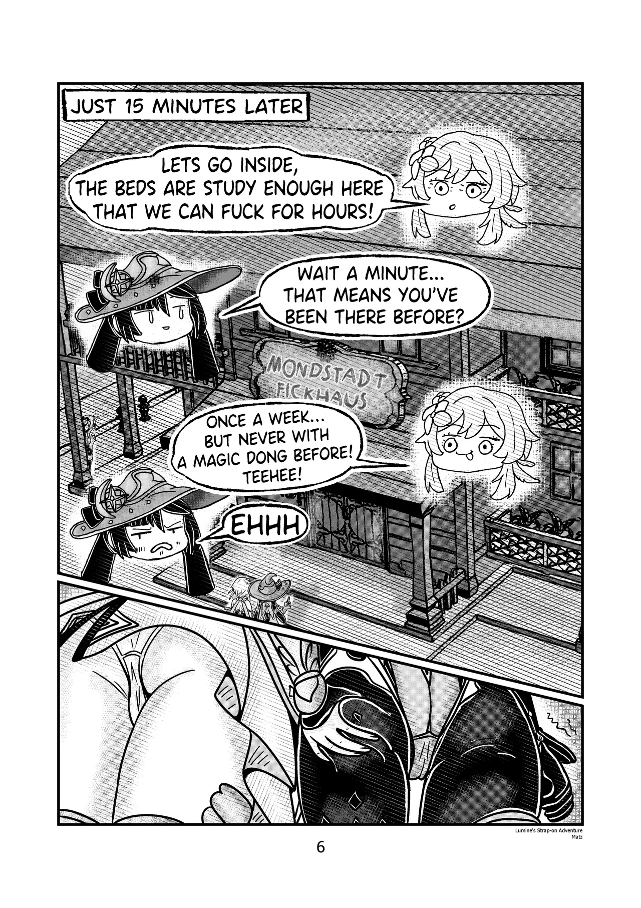 Lumine's Strap-on Adventure page 7 full