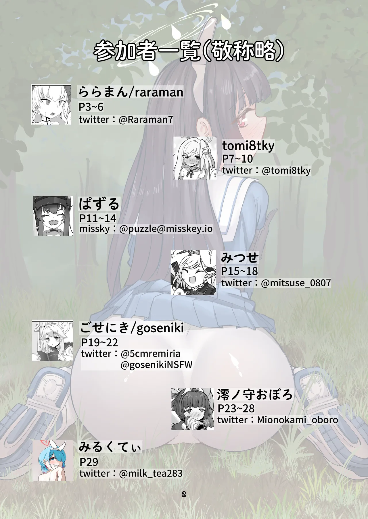 Blue Analchive Joint ! page 2 full