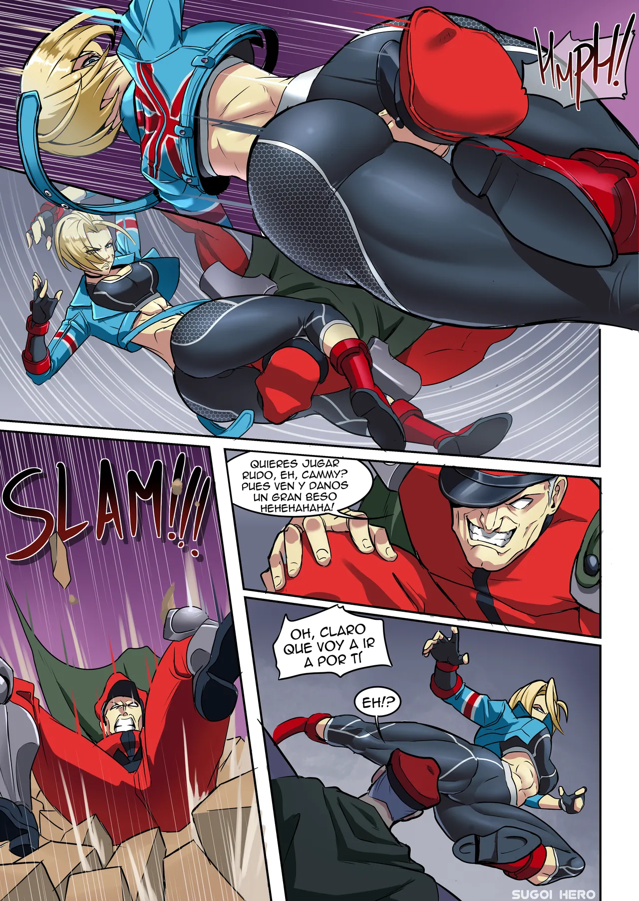 Cam-Seized!  Spanish page 2 full