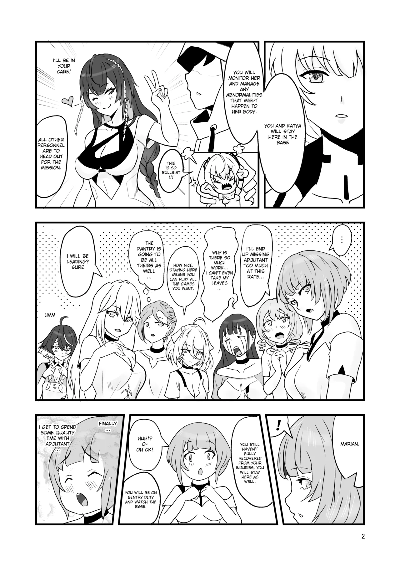 Snowbreak: Suppressed Desires ~S○OWBREAK HAREM BASE page 4 full