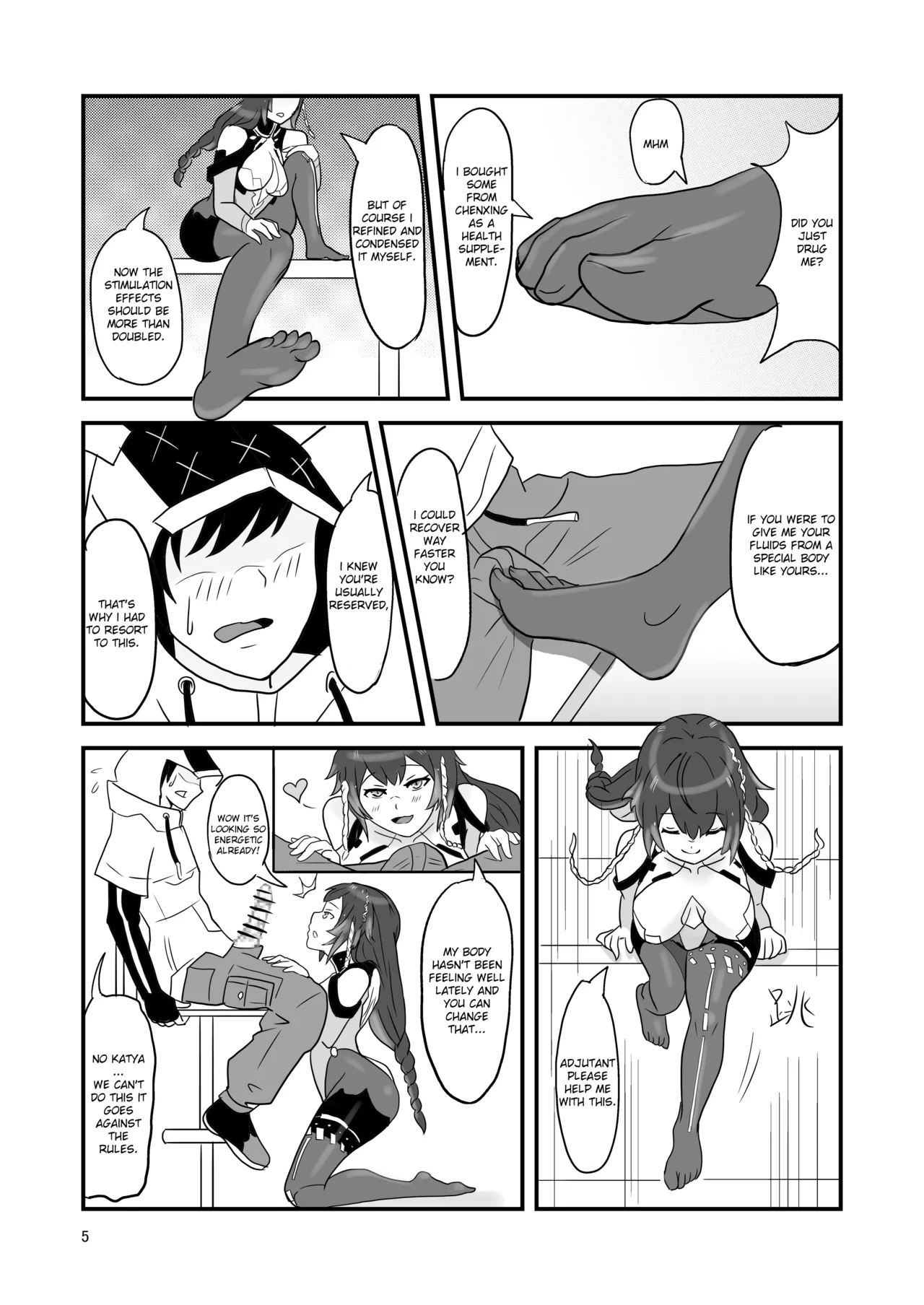 Snowbreak: Suppressed Desires ~S○OWBREAK HAREM BASE page 7 full
