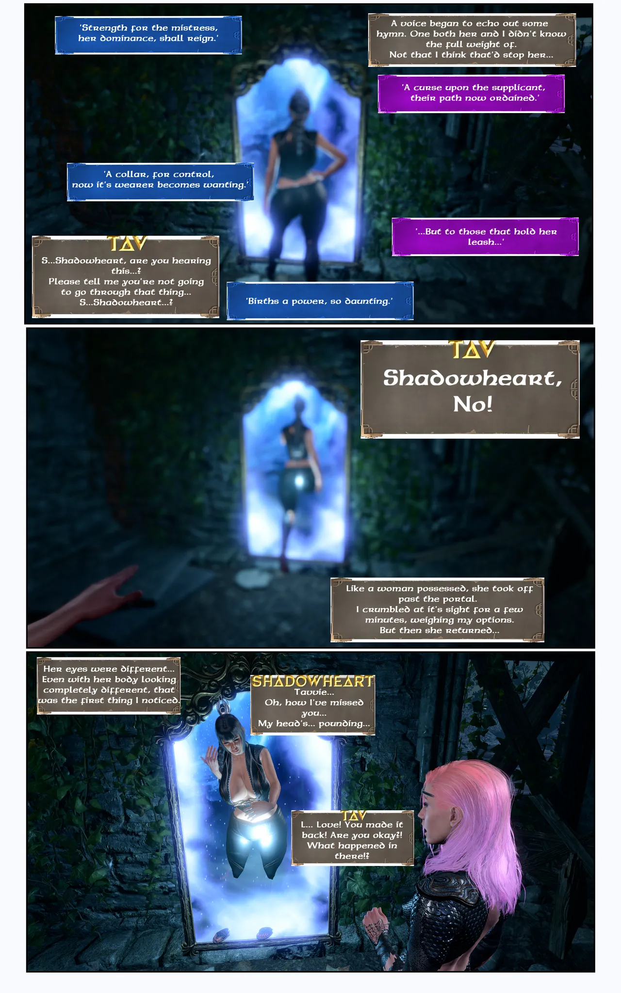 The Queen's Curse Volume 1: World Turning page 3 full